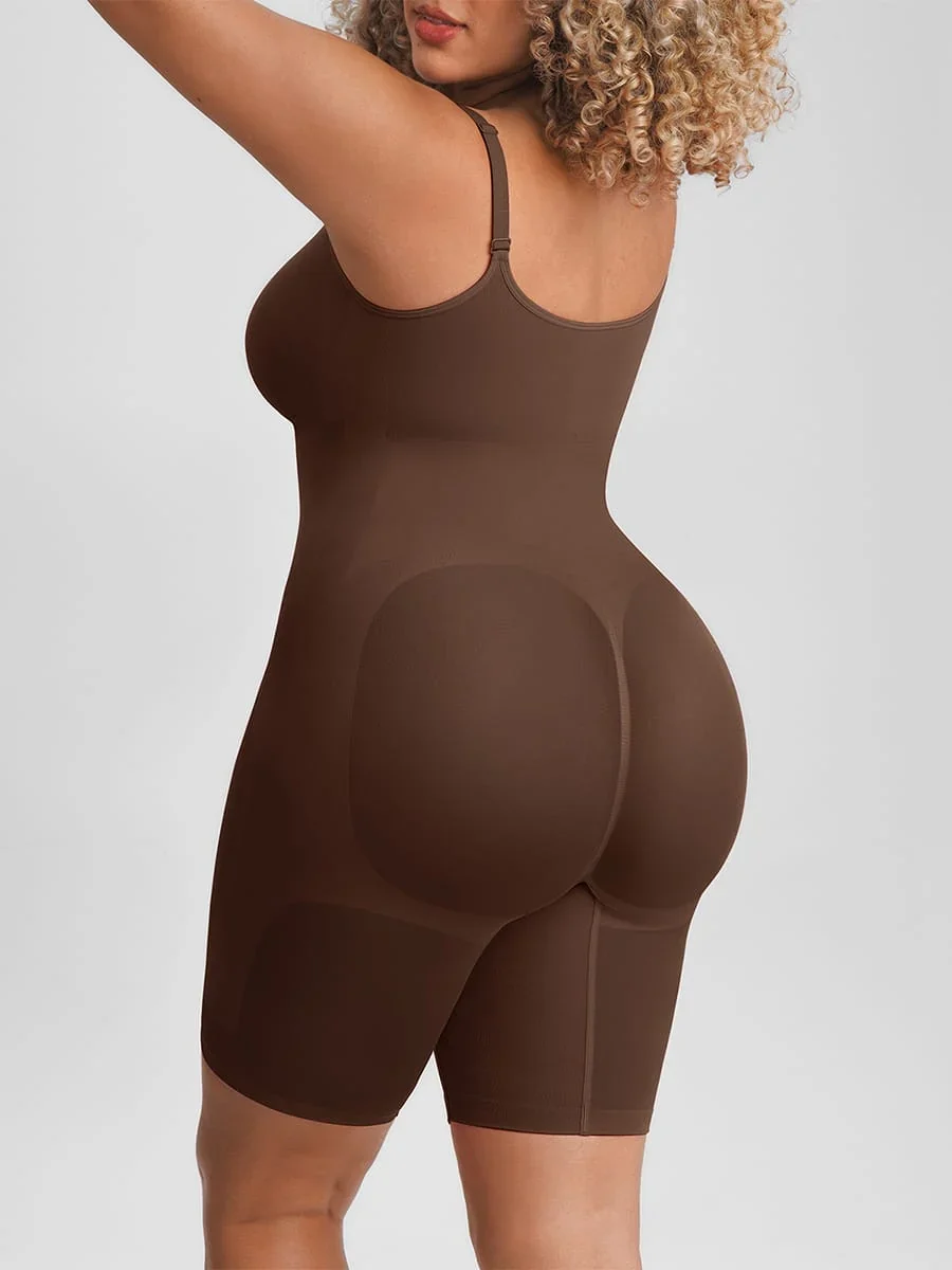 Seamless zip body- long