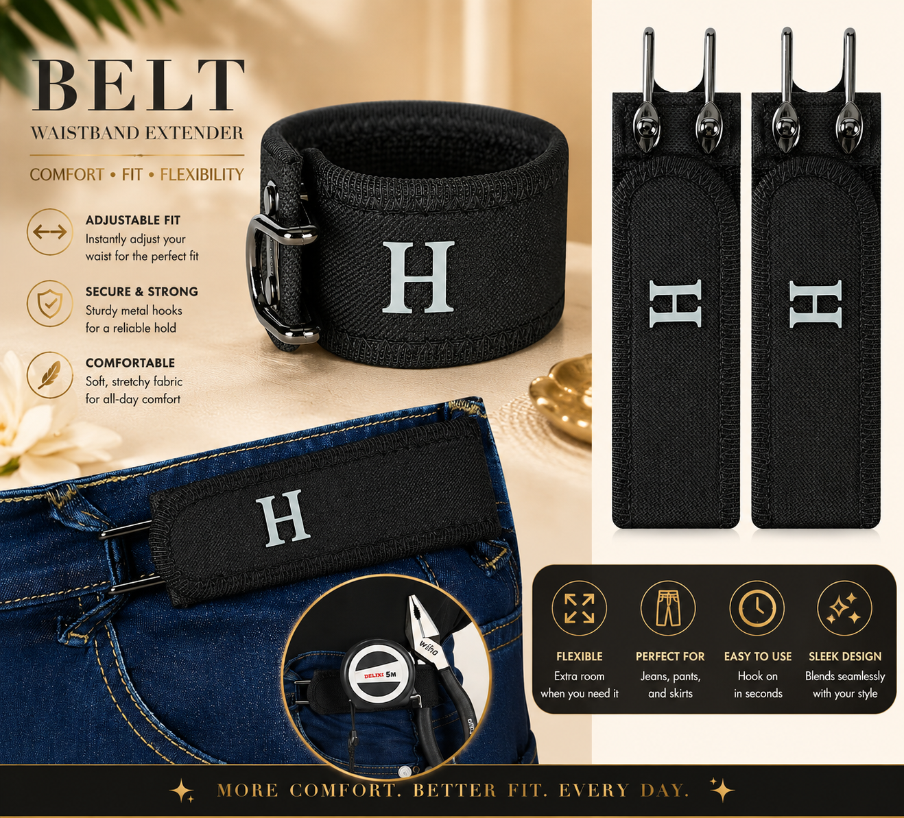 Tactical metal hook