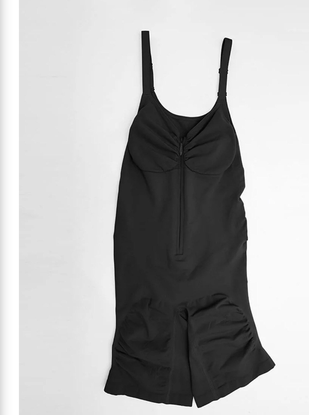 Seamless zip body- long